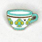 DLR 2015 Hidden Mickey Mad Tea Party Cups Turquoise Disney Pin 112207