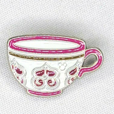 DLR 2015 Hidden Mickey Mad Tea Party Cups Burgundy Disney Pin Teacup 112216