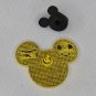 Disney Trading Pin Mickey Head & Ears Paris 2008 Germany Flag Icon