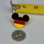 Disney Trading Pin Mickey Head & Ears Paris 2008 Germany Flag Icon