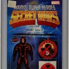 E is for Extinction #1 Marvel 2015 CGC 9.8 Action Cyclops Figure Cove Top Grade