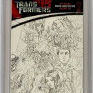 Transformers Movie Adaptation #1 IDW 2007 CBCS 9.8 Milne Sketch 1:15 RI Like CGC