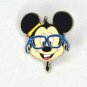 Disney Trading Pin Mickey Mouse Nerds Rock! Head Collection Glasses Tie Pencil