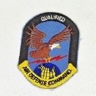 Vintage 1960s Qualified Air Defense Command  US Air Force Patch USAF Aerospace