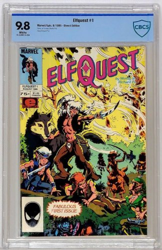 Elfquest #1 Marvel Epic 1985 CBCS 9.8 NM/MT WP Wendy Richard Pini Like CGC