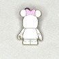 White Vinylmation Blank and Bow Pink Bow ONLY Disney Pin 107203
