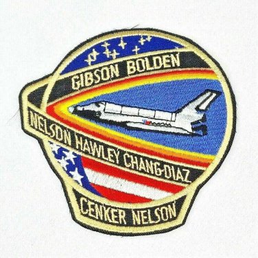 STS61C Columbia Space Shuttle Patch Gibson Bolden Nelson Hawley ChangDiaz Cenker