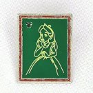 Disney Trading Pin DLR 2014 Hidden Mickey Chalk Sketches Alice Pin 102286 Green