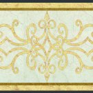 Decor Waterjet Cut Marble Floor/Wall Medallion 66"x42" Granite Back