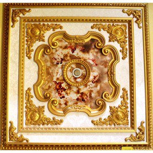 Red Cherubs Ceiling Medallion Square 39 X39 New Home Decor