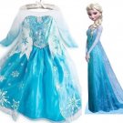 New Frozen Princess Elsa Girl Costume Dress Skirt c 5-6Y