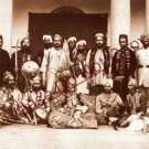 Vintage Photograph of Child Prince and Courtiers , Central India from India  #a00024