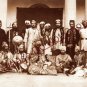 Vintage Photograph of Child Prince and Courtiers , Central India from India  #a00024