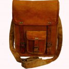 Goat Leather Bag Original Leather Laptop Messenger Shoulder Cross Bag #118