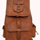19" Retro Original Handmade Leather Bag, Unisex Backpack Trekking Bags #155