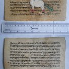 Original Antique Old Manuscript Indian Cosmology New Hand Painting Rare #608