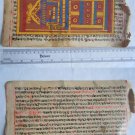 Original Antique Old Manuscript Jainism Cosmology New Hand Painting Rare #627