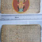 Original Antique Old Manuscript Indian Cosmology New Hand Painting Rare #585