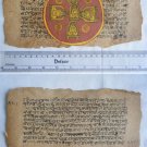 Original Antique Manuscript Old Jain Cosmology New Hand Painting Rare India #562