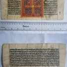 Rare Original Antique Old Manuscript Jain Cosmology New Hand Painting India#639