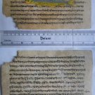 Original Antique Old Manuscript Indian Cosmology New Hand Painting Rare #607