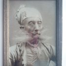 Indian Maharaja Rare Framed Photograph, Vintage Photo in Old Wooden Frame #2695