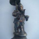 GANESHA Brass Statue Vintage Traditional Indian Elephant God Small Figure #966