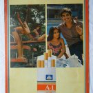 A1 Filter Cigarettes Old Tin Sign Board Tin Advertisement Board India #025