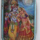 Old Sweets Tin Box, Rare Collectible Litho Printed Tin Boxes India #1435
