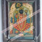 Shrinathji Krishna Avatar Home Worship Old Print in Old Wooden Frame India #2547