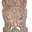 Tribal Wooden Mask, Old Rare Hand Coloured Handmade Original African Mask  #1589