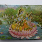 Old Sweets Tin Box, Rare Collectible Litho Printed Tin Boxes India #1442