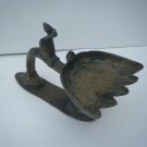 Antique Old Hindu Indian Ethnic Ritual Brass Aarti Puja Worship Lamp Rare #1068
