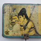 Old Sweets Tin Box, Rare Collectible Litho Printed Tin Boxes India #1451