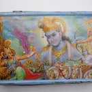 Old Sweets Tin Box, Rare Collectible Litho Printed Tin Boxes India #1433