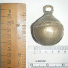 Cow bell Antique Indian Ethnic Rare Brass Metal, Old Bull Bell India Rare #545
