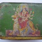 Old Sweets Tin Box, Rare Collectible Litho Printed Tin Boxes India #1369
