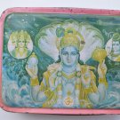 Old Sweets Tin Box, Rare Collectible Litho Printed Tin Boxes India #1363