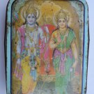 Old Sweets Tin Box, Rare Collectible Litho Printed Tin Boxes India #1348
