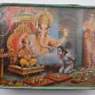 Old Sweets Tin Box, Rare Collectible Litho Printed Tin Boxes India #1400