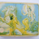 Old Sweets Tin Box, Rare Collectible Litho Printed Tin Boxes India #1360