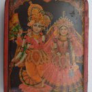 Old Sweets Tin Box, Rare Collectible Litho Printed Tin Boxes India #1408