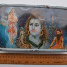 Old Sweets Tin Box, Rare Collectible Litho Printed Tin Boxes India #1385