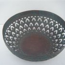 Brass Basket Rare Antique Decorative Flower Fruit Basket Collectible Old #999