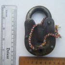 Original Old Iron Lock Antique Handmade Heavy Pad Lock Rare India Working #1545