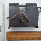 Original Old Iron Lock Antique Handmade Heavy Pad Lock Rare India Working #1527