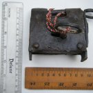 Original Old Iron Lock Antique Handmade Heavy Pad Lock Rare India Working #1548