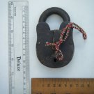 Original Old Iron Lock Antique Handmade Heavy Pad Lock Rare India Working #1515