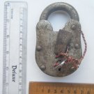 Original Old Iron Lock Antique Handmade Heavy Pad Lock Rare India Working #1544