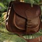 9 x7 Brown Genuine Women's Leather Bag /Handbag / Tote/Purse/ Shopping Bag #401